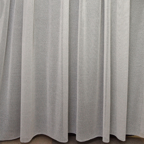 Тюль сетка однотонный Кашемир V-J-9132 сірий, фото 1 Тюль сетка однотонный Кашемир V-J-9132 сірий, фото 1