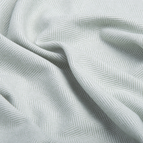 Ткань трикотаж Твид пл.321 г/кв.м V-1/3 м`ята, фото 2