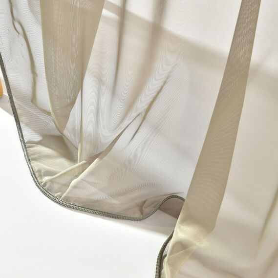 Тюль Нейлина V-L-2928 сіра, фото 4 Тюль Нейлина V-L-2928 сіра, фото 4