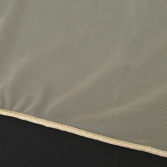 Тюль фатин однотонный Донна V-404 світлий беж, фото 2 Тюль фатин однотонный Донна V-404 світлий беж, фото 2