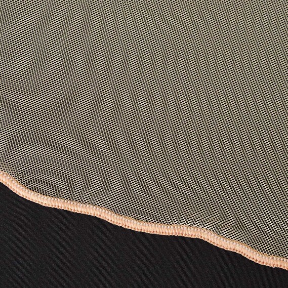 Тюль однотонный фатин V-842 абрикос, фото 2 Тюль однотонный фатин V-842 абрикос, фото 2