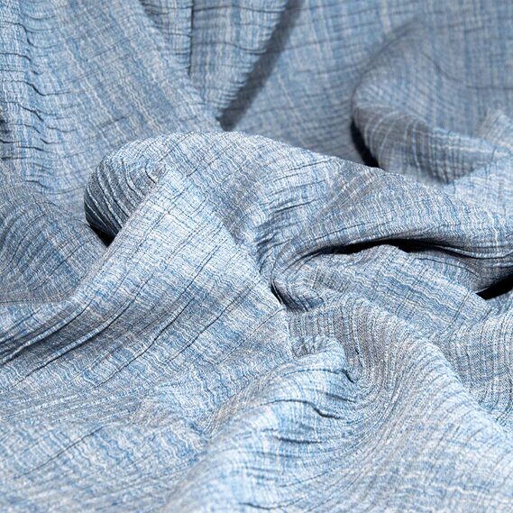 Тканина портьєрна жакардова Маріо V-22 денім, фото 3