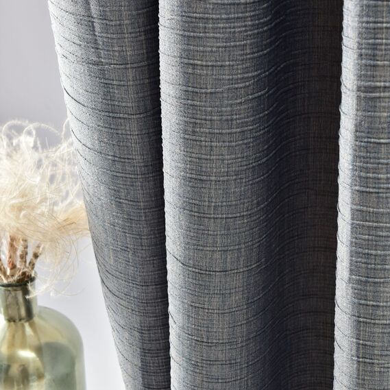 Тканина портьєрна жакардова Маріо V-22 денім, фото 7 Тканина портьєрна жакардова Маріо V-22 денім, фото 7