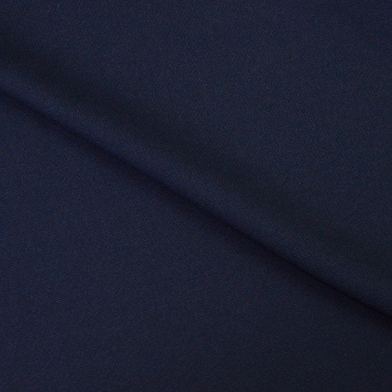 Ткань трикотаж Malisa пл 342 гр/м2 V-4 т/синій, фото 1