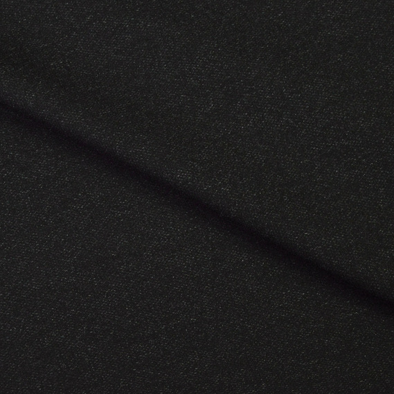 Трикотаж віскоза Грегор V-1 чорний, фото 1