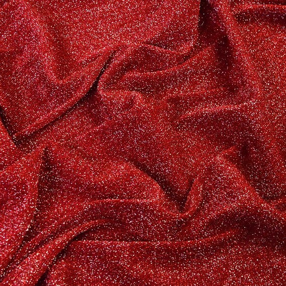 Трикотаж Міко металлік гранат, фото 1