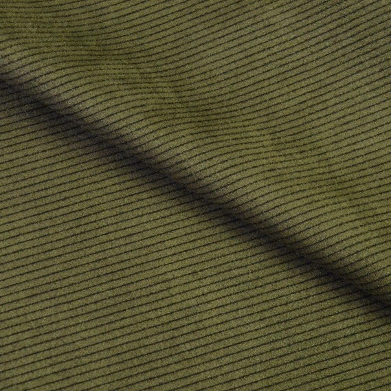 Трикотаж-замша Смужка хакі, Смуга, фото 1 Трикотаж-замша Смужка хакі, Смуга, фото 1