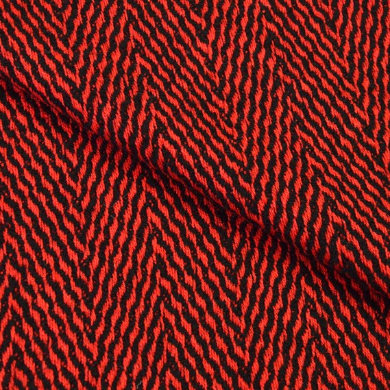 Ткань пальтовая Елена червона, фото 2