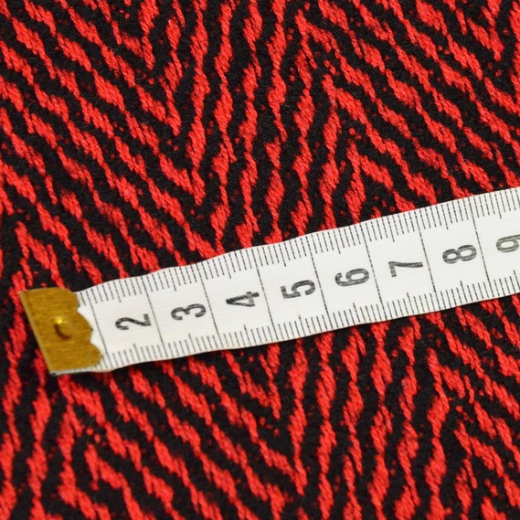 Ткань пальтовая Елена червона, фото 3