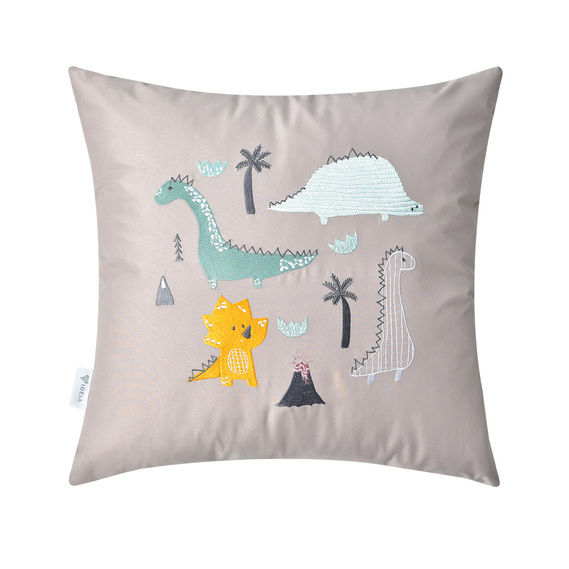 Decorative pillow Dino ТM PAPAELLA 50х50 cm св.сірий, фото 2