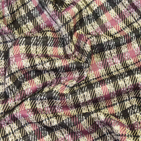 Трикотаж жакард Леонсія V-5/1 бордо/чорний/беж, фото 2 Трикотаж жакард Леонсія V-5/1 бордо/чорний/беж, фото 2