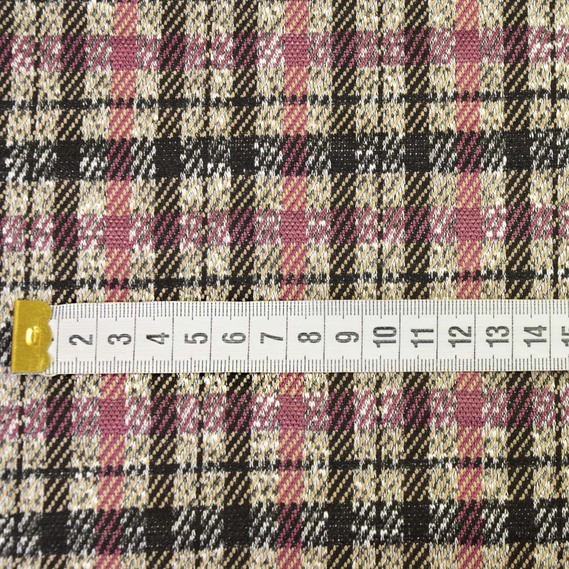 Трикотаж жакард Леонсія V-5/1 бордо/чорний/беж, фото 3 Трикотаж жакард Леонсія V-5/1 бордо/чорний/беж, фото 3