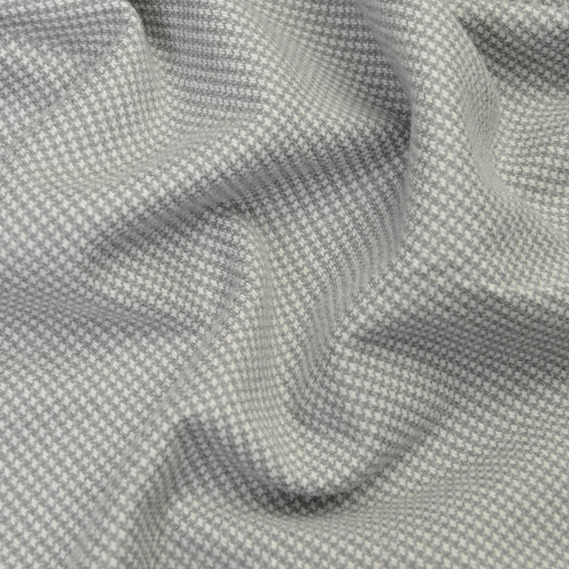 Трикотаж Звездочки мелкие св/сірий, фото 2