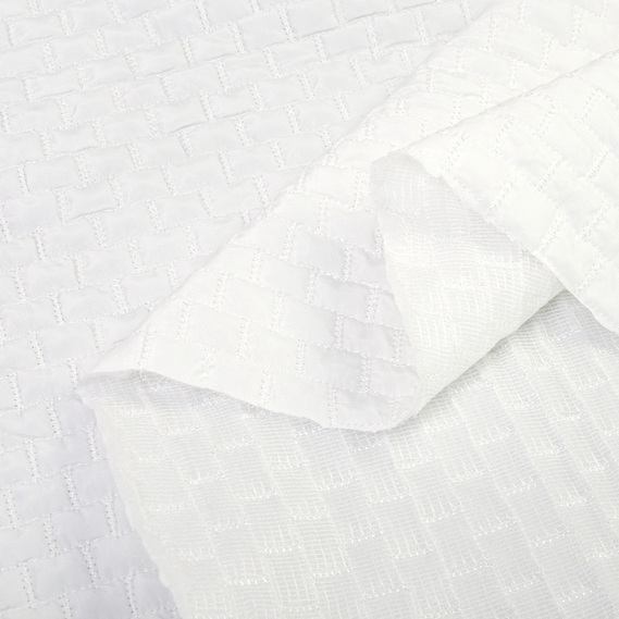 Плащевая стеганая Флоренция біла, фото 1