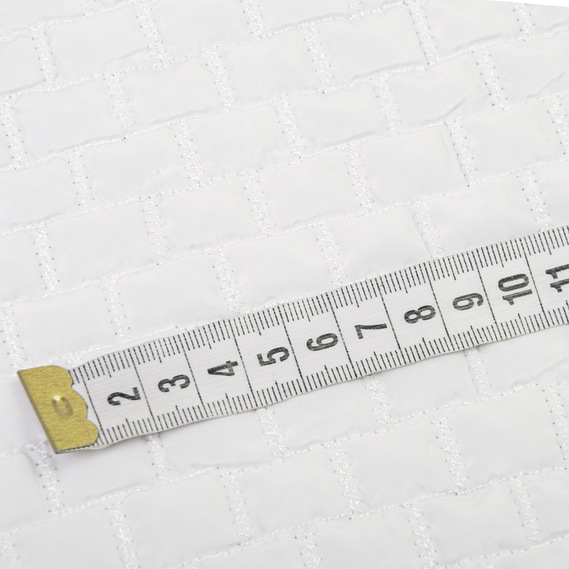 Плащевая стеганая Флоренция біла, фото 3