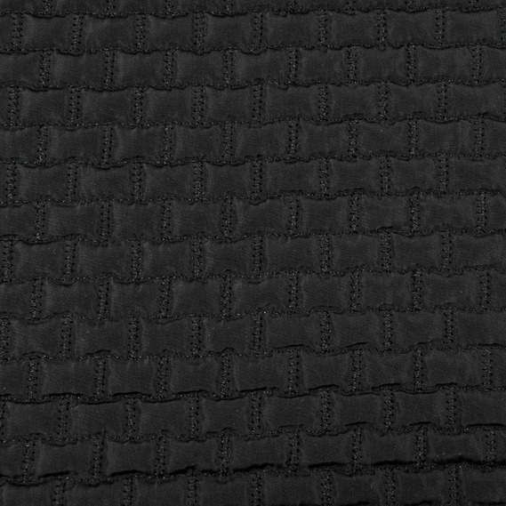 Плащевая стеганая Флоренция чорна, фото 2