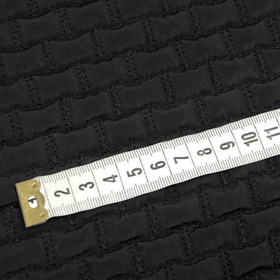 Плащевая стеганая Флоренция чорна, фото 3