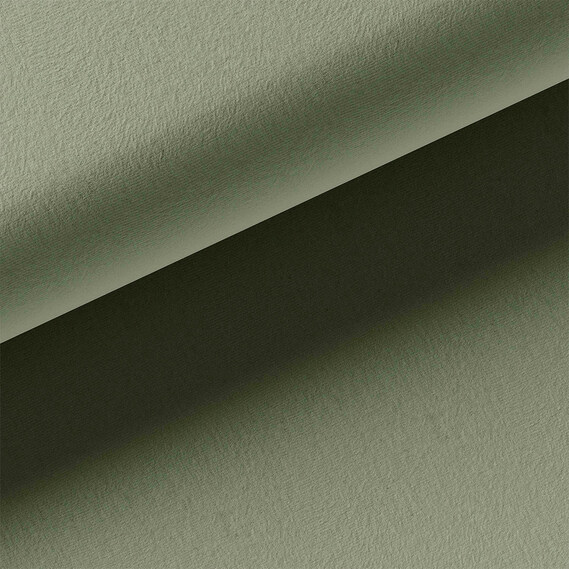 Тканина трикотаж Прага, трикотажна тканина, щільна віскозна тканина, 640 гр/м2 св/хакі, фото 1