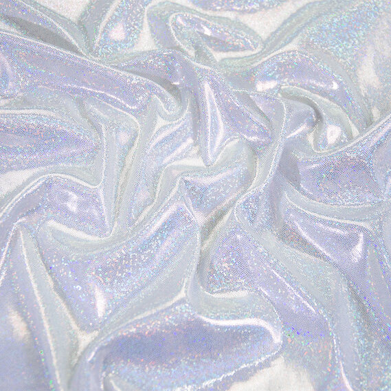 Трикотаж нейлон ЛАЗЕР срібло , фото 1