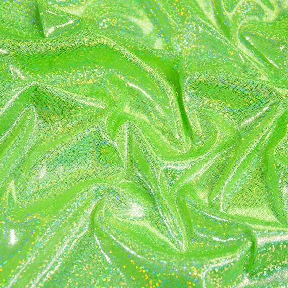 Трикотаж нейлон ЛАЗЕР неон лимон, фото 1