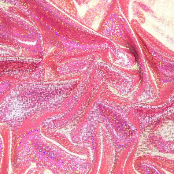 Трикотаж нейлон ЛАЗЕР малина, фото 1