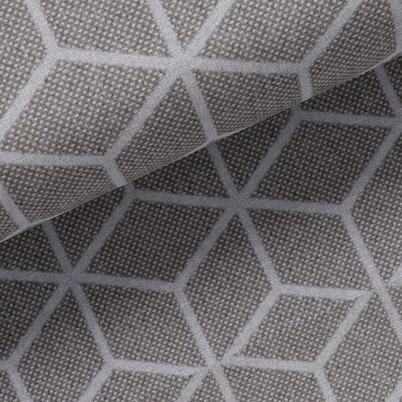 Тканина портьєрна жакардова Gate Графіка V-C4319 сіра, фото 3