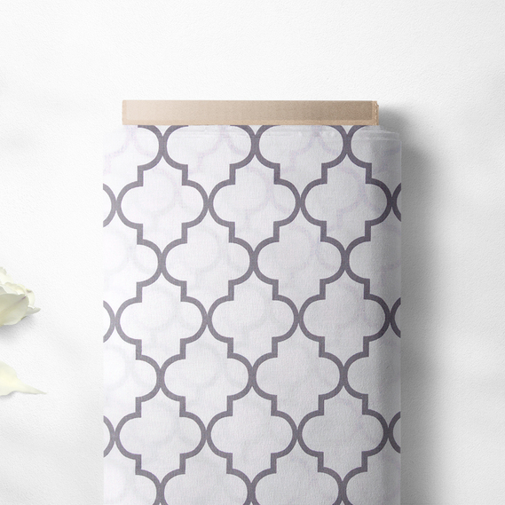 Calico fabric 2.4 Selonya V-G1640/3 кахель біла, фото 2