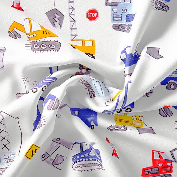 Тканина бязь ранфорс для постільної білизни 2,4 м V-7.23697/7 Makina, фото 1