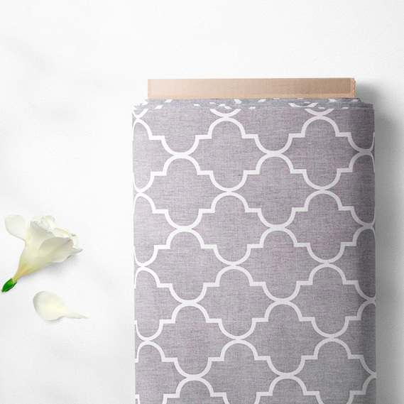 Ткань бязь ранфорс для постельного белья 2,4 м V-G1519/15 кахель сіра, фото 2 Ткань бязь ранфорс для постельного белья 2,4 м V-G1519/15 кахель сіра, фото 2