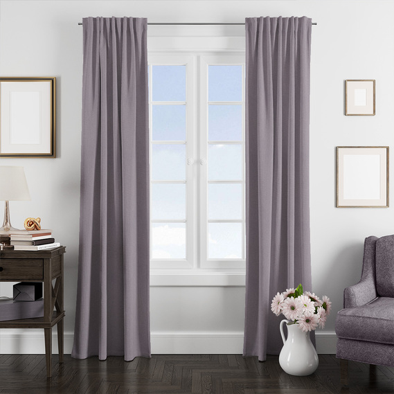 Тканина портьєрна жакардова Gate-00 V-C5035 лілова, фото 2