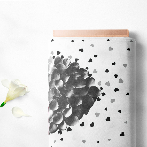 Ткань бязь ранфорс для постельного белья 2,4 м V-4.23736/10 пристрасть т/сіра, фото 2 Ткань бязь ранфорс для постельного белья 2,4 м V-4.23736/10 пристрасть т/сіра, фото 2