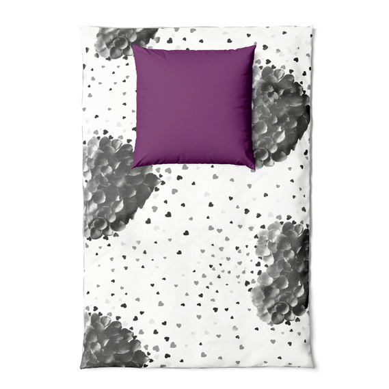 Ткань бязь ранфорс для постельного белья 2,4 м V-4.23736/10 пристрасть т/сіра, фото 3 Ткань бязь ранфорс для постельного белья 2,4 м V-4.23736/10 пристрасть т/сіра, фото 3