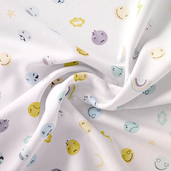 Calico fabric 2.4 Selonya V-8.23582/14 емоції блак/оливка, фото 1