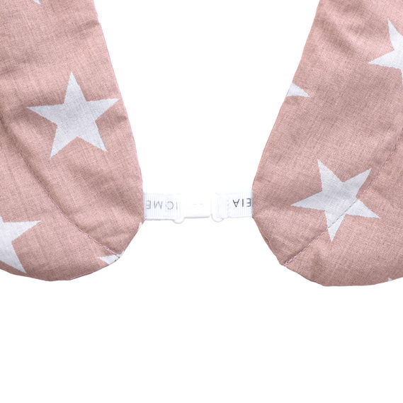 Warmer-compress with wheat grain without collar, TM IDEIA 44*46*24 cm IDEIA/зірка біла на пудрі, фото 2 Warmer-compress with wheat grain without collar, TM IDEIA 44*46*24 cm IDEIA/зірка біла на пудрі, фото 2