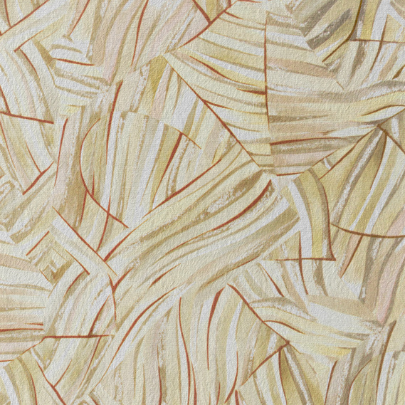 Тканина портьєрна з малюнком Блекаут Тропіки V-03A, фото 4 Тканина портьєрна з малюнком Блекаут Тропіки V-03A, фото 4