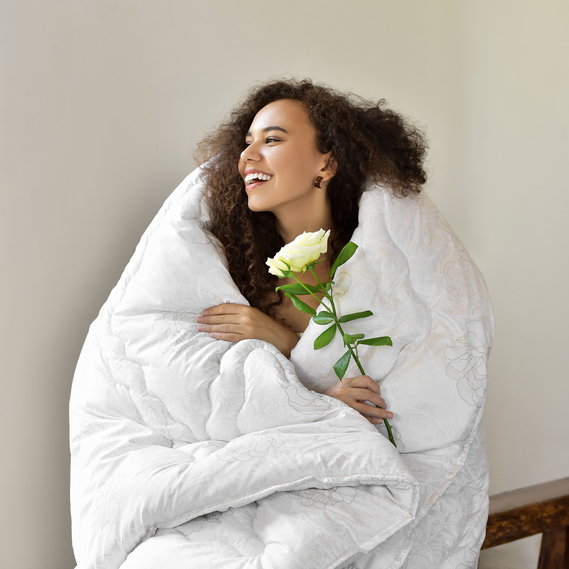 Winter blanket Air Dream Classic троянди, фото 4