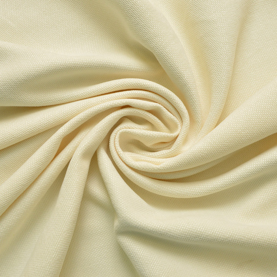 Ткань портьерная однотонная Фонлук Сюита V-02 крем, фото 1