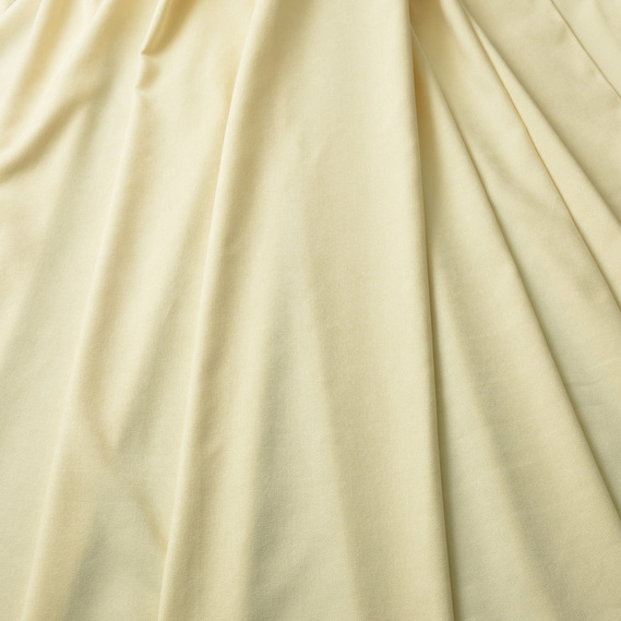 Ткань портьерная однотонная Фонлук Сюита V-02 крем, фото 2