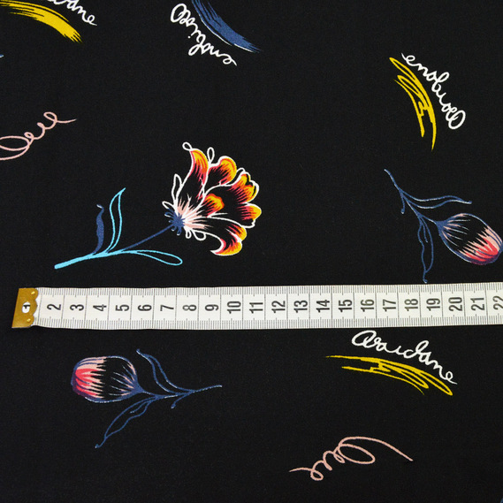 Штапель Тая чорний, фото 3