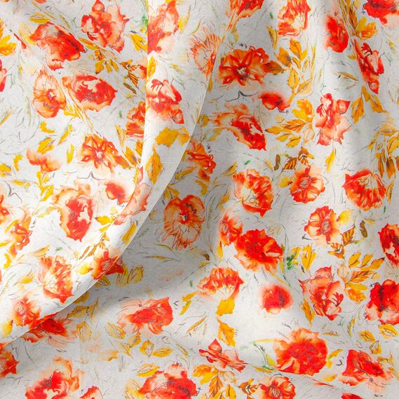 V-14/1 маки молоко, Акварель, фото 2  V-14/1 маки молоко, Акварель, фото 2