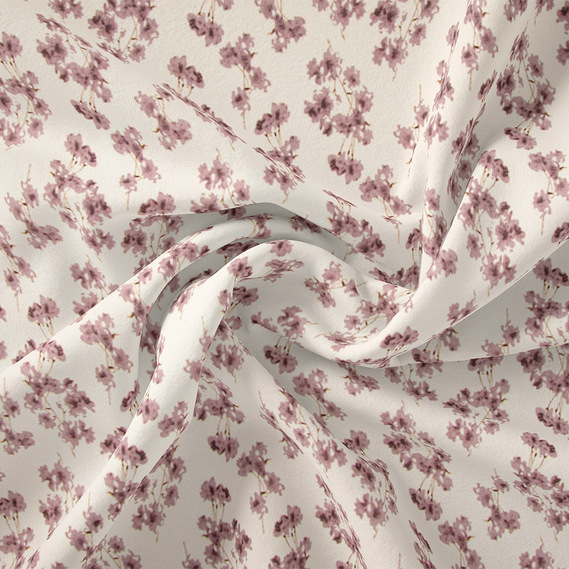 Тканина плательна креп Мадагаскар, 150 см, для одягу, плаття, костюмів, спідниць V-41/1 квіти айворі, Квітковий, фото 1 Тканина плательна креп Мадагаскар, 150 см, для одягу, плаття, костюмів, спідниць V-41/1 квіти айворі, Квітковий, фото 1