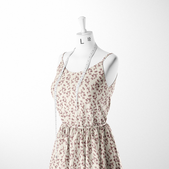 Тканина плательна креп Мадагаскар, 150 см, для одягу, плаття, костюмів, спідниць V-41/1 квіти айворі, Квітковий, фото 3 Тканина плательна креп Мадагаскар, 150 см, для одягу, плаття, костюмів, спідниць V-41/1 квіти айворі, Квітковий, фото 3