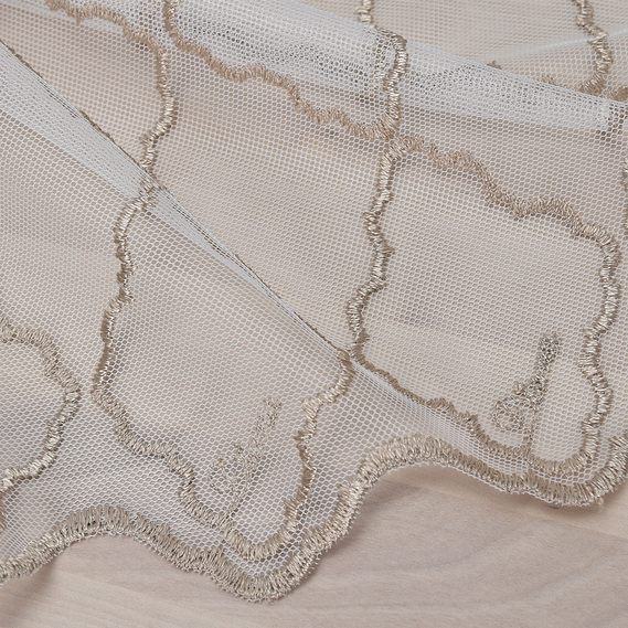 Тюль фатин с вышивкой Venger V-vizon, фото 3 Тюль фатин с вышивкой Venger V-vizon, фото 3