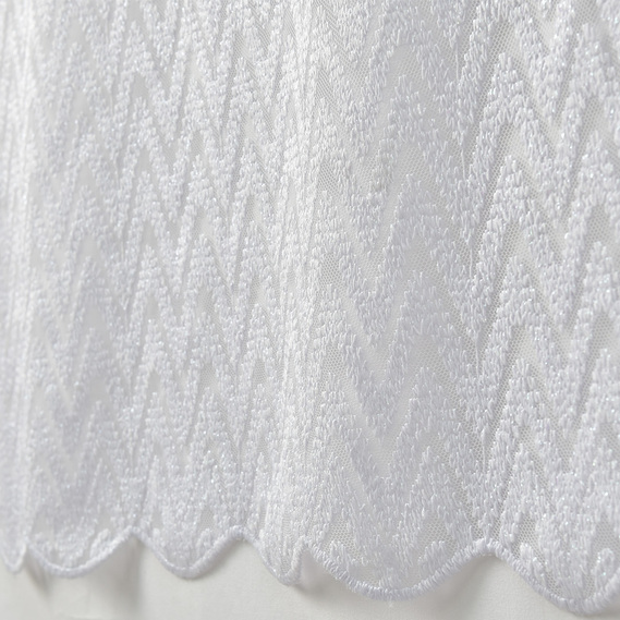 Тюль фатин с вышивкой Зигма V-beyaz , фото 2 Тюль фатин с вышивкой Зигма V-beyaz , фото 2