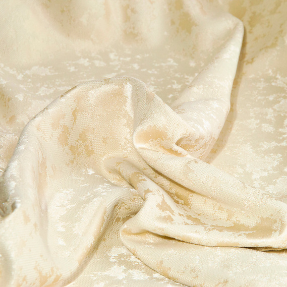 Ткань портьерная однотонная Shinil V-03 крем, фото 3