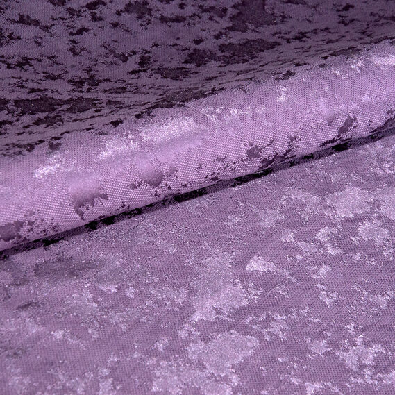 Ткань портьерная однотонная Shinil V-19 лілова, фото 2
