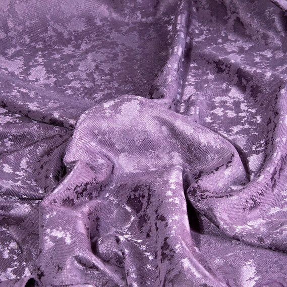 Ткань портьерная однотонная Shinil V-19 лілова, фото 3