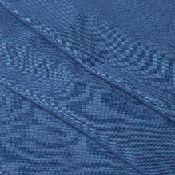 Тканина декоративна бавовна з водовідштовхувальним просоченням, 180 см, 215 гр/м2, для скатертин, штор, декору TDRM-297 денім, фото 1