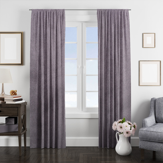 Ткань портьерная однотонная Suet Kadife V-830 антрацит, фото 2