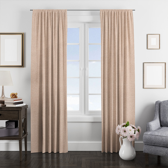 Тканина портьєрна однотонна Suet Kadife V-804 лате, фото 2